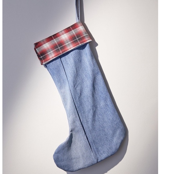 URBAN OUTFITTERS DENIM STOCKING RECLAIMED VINTAGE PIECES NEW - Picture 10 of 10